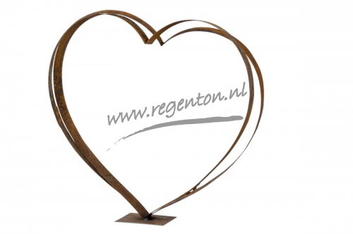  Duigen band ‘HEART’ duo Large (op een voet) 